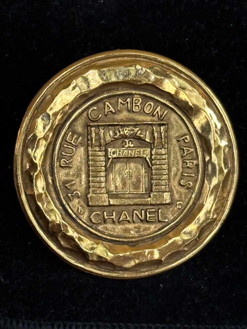 Chanel Medallion Brooch